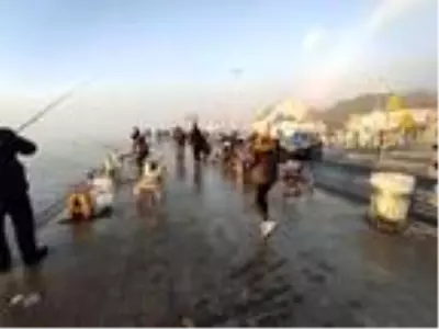 İstanbul Boğazı'nda eşsiz sis manzarası İstanbul Boğazı'nda eşsiz sis manzarası