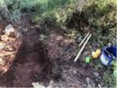 Kaçak kazı yapan şahıslar, tünele havalandırma sistemi bile kurmuş Kaçak kazı yapan şahıslar, tünele havalandırma sistemi bile kurmuş
