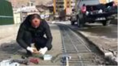Kışın sürücülerin kabusu olan rampaya alttan ısıtma sistemi Kışın sürücülerin kabusu olan rampaya alttan ısıtma sistemi
