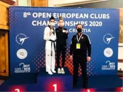 Milli taekwondoculardan 2 altın, 2 gümüş, 1 bronz madalya Milli taekwondoculardan 2 altın, 2 gümüş, 1 bronz madalya
