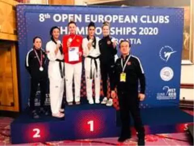 Milli taekwondoculardan 2 altın, 2 gümüş, 1 bronz madalya Milli taekwondoculardan 2 altın, 2 gümüş, 1 bronz madalya