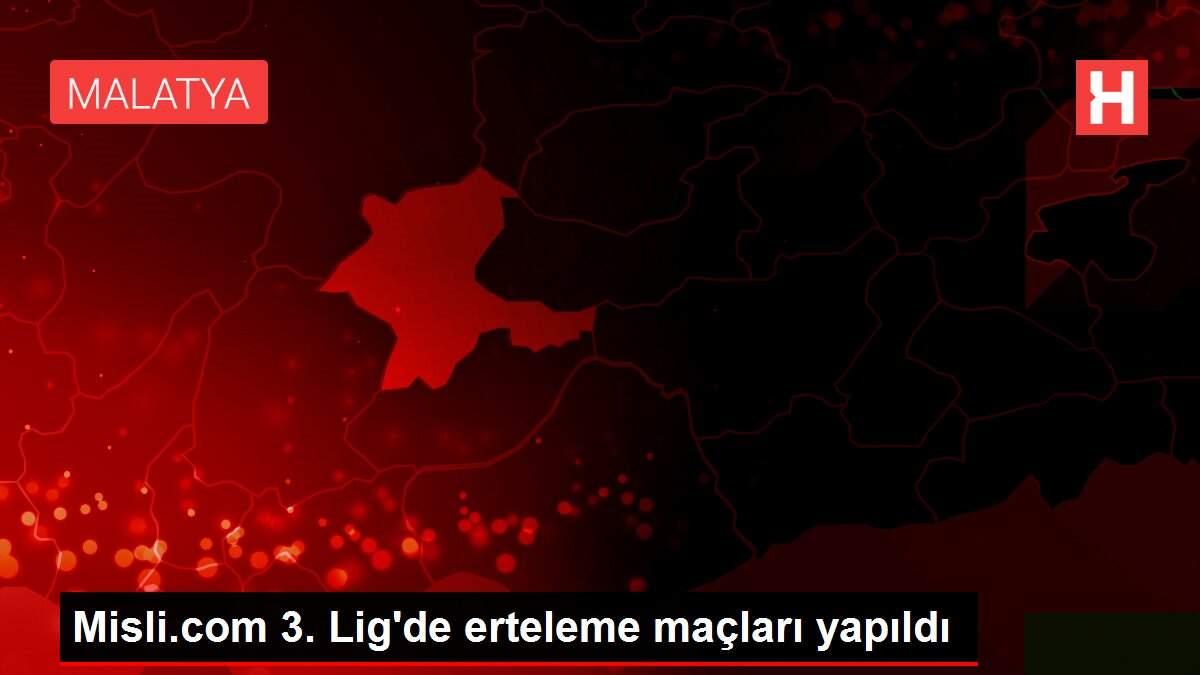 Misli.com 3. Lig'de erteleme maçları yapıldı Misli.com 3. Lig'de erteleme maçları yapıldı