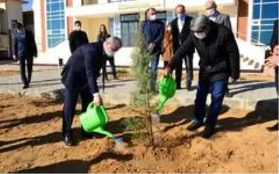 Öğretmenler, şehit öğretmen Yasemin Tekin için fidan dikti Öğretmenler, şehit öğretmen Yasemin Tekin için fidan dikti