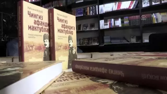 Özbek yazar Nebican Baki'nin 'Enver Paşa'nın Vasiyeti' eseri tanıtıldı Özbek yazar Nebican Baki'nin 'Enver Paşa'nın Vasiyeti' eseri tanıtıldı