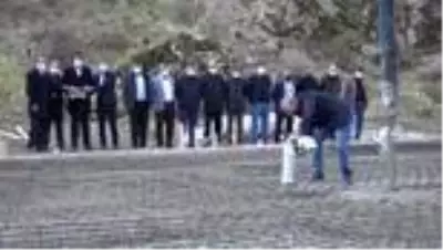 Şemdinli'de yapılacak mezbahanın temeli atıldı Şemdinli'de yapılacak mezbahanın temeli atıldı