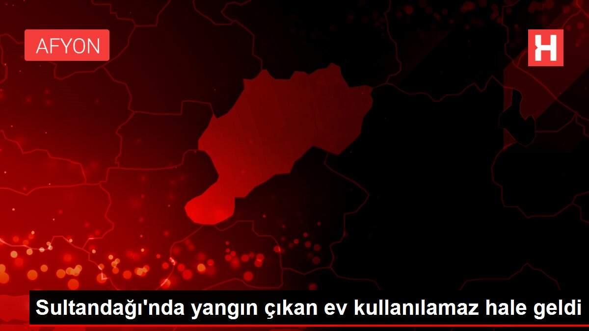 Sultandağı'nda yangın çıkan ev kullanılamaz hale geldi