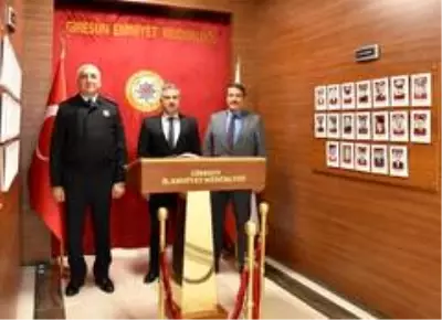 Trabzon'dan Giresun Emniyet Müdürlüğü'ne nezaket ziyareti Trabzon'dan Giresun Emniyet Müdürlüğü'ne nezaket ziyareti