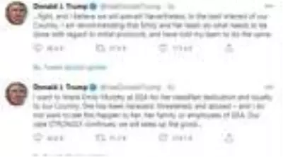 Trump, 'başkanlık devri' için Biden'a yeşil ışık yaktı Trump, 'başkanlık devri' için Biden'a yeşil ışık yaktı