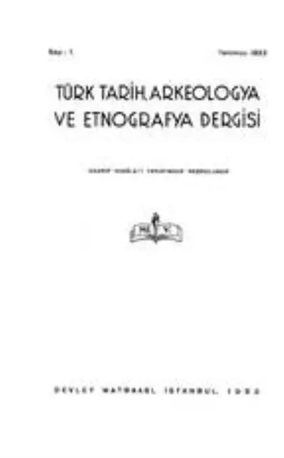 Türk Arkeoloji ve Etnografya Dergisi 10 yıl sonra yeniden okurlarıyla buluşacak Türk Arkeoloji ve Etnografya Dergisi 10 yıl sonra yeniden okurlarıyla buluşacak