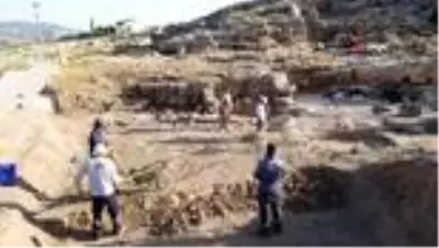 Yeraltındaki Perre Antik Şehir için ilk kepçe vuruldu Yeraltındaki Perre Antik Şehir için ilk kepçe vuruldu