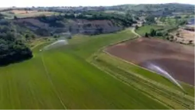 Kırklareli'de 114 bin dönüm sulanan alanda ülkeye 338 milyon lira kazandırıldı Kırklareli'de 114 bin dönüm sulanan alanda ülkeye 338 milyon lira kazandırıldı