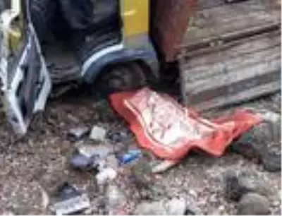 Adıyaman'da kamyon devrildi; sürücü öldü, kardeşi yaralı Adıyaman'da kamyon devrildi; sürücü öldü, kardeşi yaralı