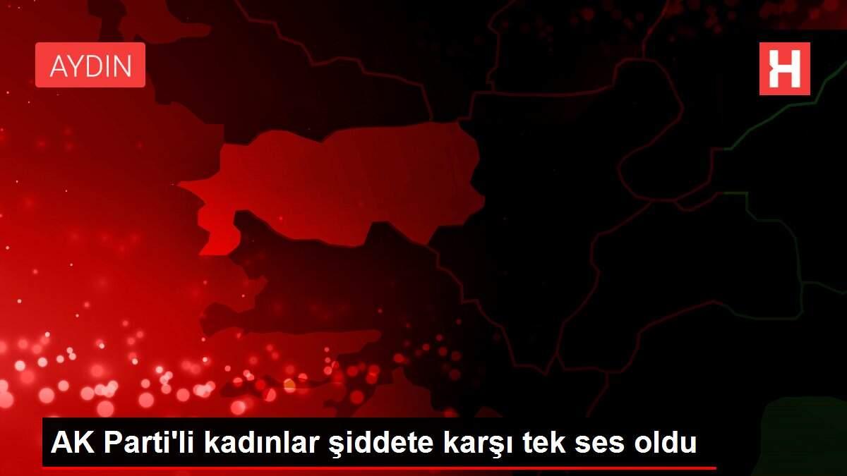 AK Parti'li kadınlar şiddete karşı tek ses oldu AK Parti'li kadınlar şiddete karşı tek ses oldu