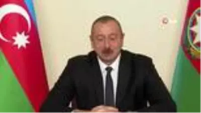 Azerbaycan Cumhurbaşkanı Aliyev ulusa seslendi Azerbaycan Cumhurbaşkanı Aliyev ulusa seslendi