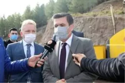 Burdur ve Isparta Valilerinden yol incelemesi Burdur ve Isparta Valilerinden yol incelemesi