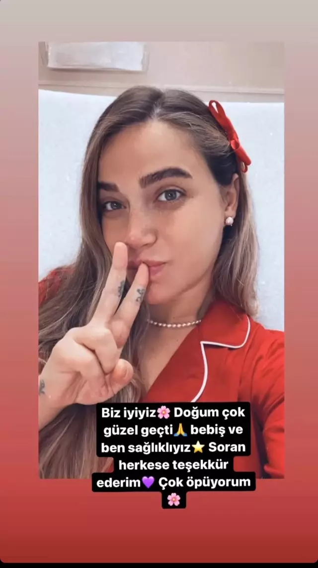 CEYDA ATEŞ ANNE OLDU CEYDA ATEŞ ANNE OLDU