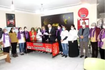 CHP'den Kadına Yönelik Şiddete Karşı Mücadele Günü açıklaması CHP'den Kadına Yönelik Şiddete Karşı Mücadele Günü açıklaması