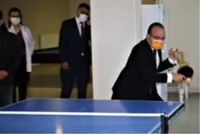 Elazığ protokolü biten ve yapımı süren spor tesislerini inceledi Elazığ protokolü biten ve yapımı süren spor tesislerini inceledi