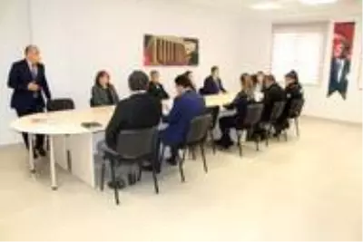 Son dakika! Ergene'de kadına yönelik şiddetle mücadele toplantısı Son dakika! Ergene'de kadına yönelik şiddetle mücadele toplantısı