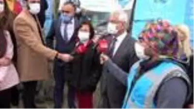 Hatay'da öldürülen kadınlar için fidan dikildi Hatay'da öldürülen kadınlar için fidan dikildi