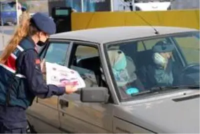 Jandarmadan Bursa'da KADES uygulaması Jandarmadan Bursa'da KADES uygulaması