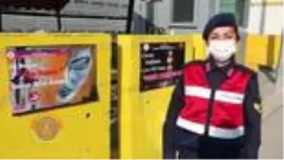 Jandarmadan Bursa'da KADES uygulaması Jandarmadan Bursa'da KADES uygulaması