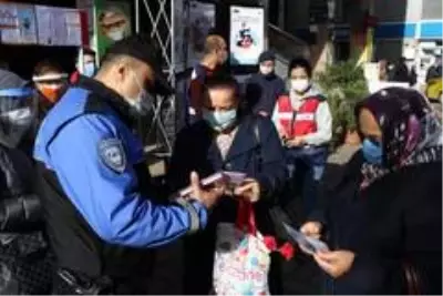 Son dakika haber! Kadına şiddete hayır için broşür dağıtıp bilgilendirdiler Son dakika haber! Kadına şiddete hayır için broşür dağıtıp bilgilendirdiler