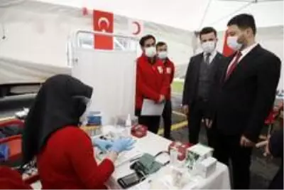 Kağıthane'de 4 günde 400 ünite kan toplandı Kağıthane'de 4 günde 400 ünite kan toplandı