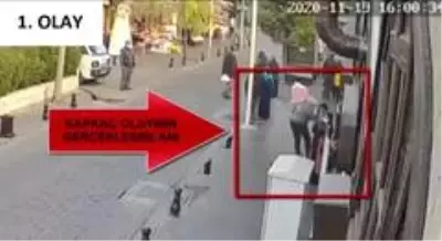 Kapkaççı önce güvenlik kameralarına sonra polise yakalandı Kapkaççı önce güvenlik kameralarına sonra polise yakalandı