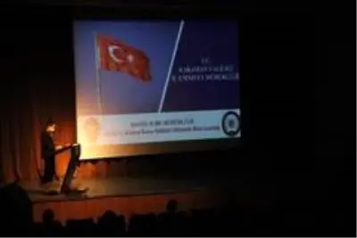 Karaman'da Kadına Yönelik Şiddetle Mücadele Değerlendirme Toplantısı yapıldı Karaman'da Kadına Yönelik Şiddetle Mücadele Değerlendirme Toplantısı yapıldı