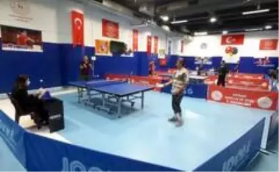 Kayseri Büyükler Masa Tenisi İl birinciliği yapıldı Kayseri Büyükler Masa Tenisi İl birinciliği yapıldı