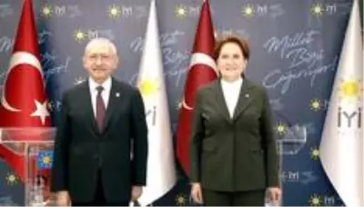 Kılıçdaroğlu ve Akşener'den görüşme sonrası açıklama: 'Küçük ortak, büyük ortağı esir aldı' Kılıçdaroğlu ve Akşener'den görüşme sonrası açıklama: 'Küçük ortak, büyük ortağı esir aldı'