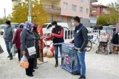 Korkuteli polisi KADES tanıtımı yaptı Korkuteli polisi KADES tanıtımı yaptı