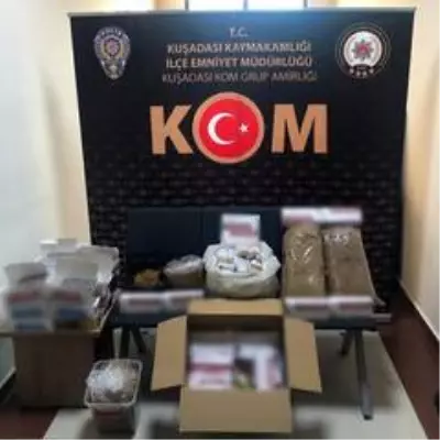 Son dakika haberi: Kuşadası'nda kaçak tütün operasyonu Son dakika haberi: Kuşadası'nda kaçak tütün operasyonu