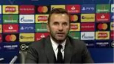 MANCHESTER - Manchester United - Medipol Başakşehir maçının ardından MANCHESTER - Manchester United - Medipol Başakşehir maçının ardından