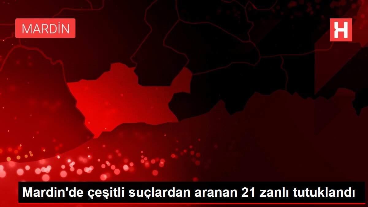 Mardin'de çeşitli suçlardan aranan 21 zanlı tutuklandı Mardin'de çeşitli suçlardan aranan 21 zanlı tutuklandı
