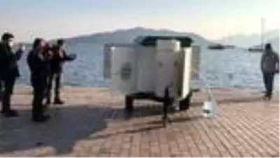 Marmaris'te 'Acil Durum Deniz Suyu Arıtma Sistemi' devreye alındı Marmaris'te 'Acil Durum Deniz Suyu Arıtma Sistemi' devreye alındı