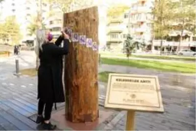 Son dakika haberi: Eskişehir'de, öldürülen kadınlar için 'Kelebekler Anıtı' açıldı Son dakika haberi: Eskişehir'de, öldürülen kadınlar için 'Kelebekler Anıtı' açıldı