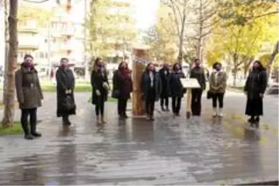 Son dakika haberi: Eskişehir'de, öldürülen kadınlar için 'Kelebekler Anıtı' açıldı Son dakika haberi: Eskişehir'de, öldürülen kadınlar için 'Kelebekler Anıtı' açıldı