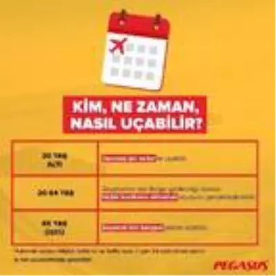 Pegasus'tan yolcular için hatırlatma Pegasus'tan yolcular için hatırlatma