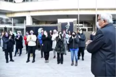 Posbıyık'tan 'Kadına şiddete hayır' etkinliği Posbıyık'tan 'Kadına şiddete hayır' etkinliği