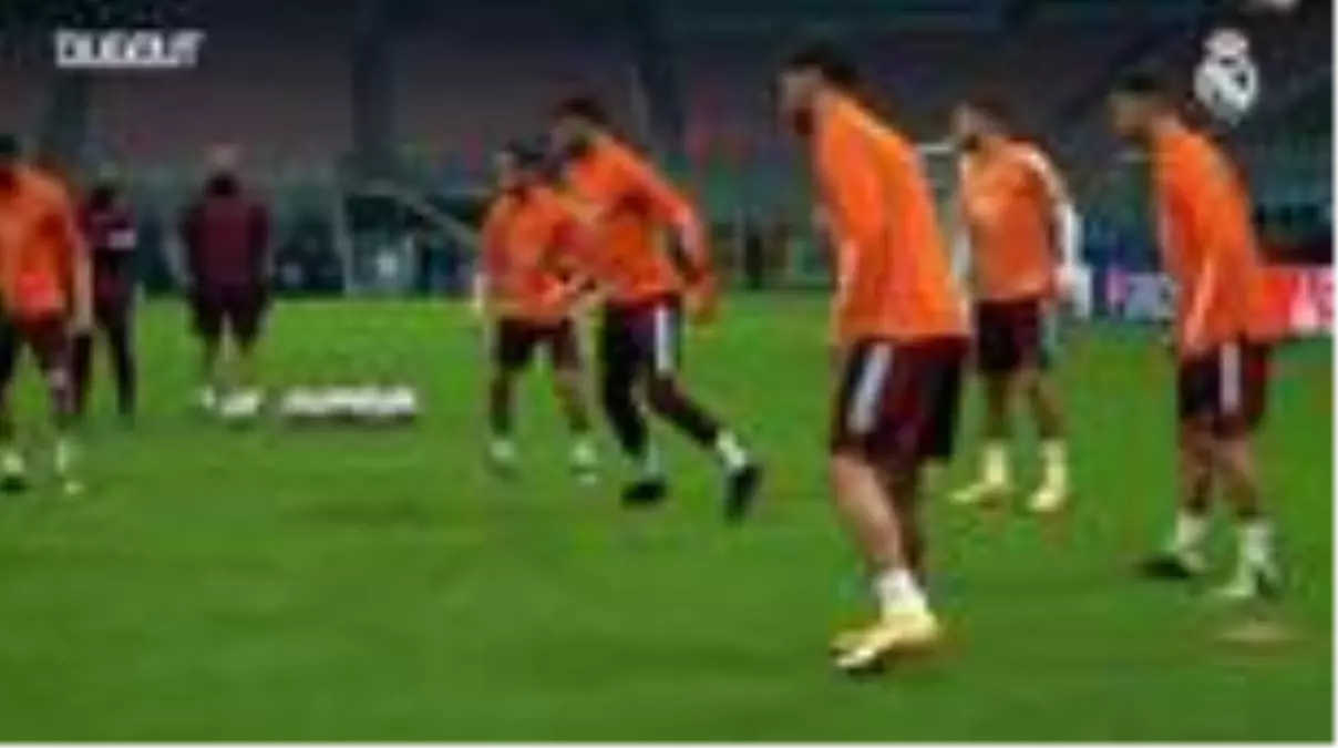 Real Madrid San Siro'da Antrenman Yaptı