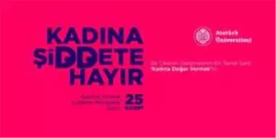 Rektör Çomaklı'dan 25 Kasım Kadına Yönelik Şiddetle Mücadele Günü mesajı Rektör Çomaklı'dan 25 Kasım Kadına Yönelik Şiddetle Mücadele Günü mesajı