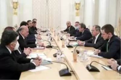 Rusya Dışişleri Bakanı Lavrov, Irak Dışişleri Bakanı Hüseyin ile görüştü Rusya Dışişleri Bakanı Lavrov, Irak Dışişleri Bakanı Hüseyin ile görüştü