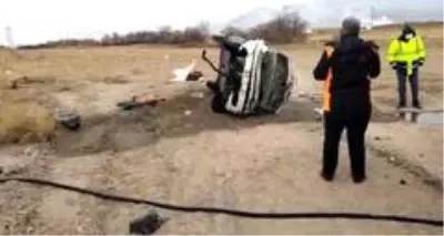 Şarampole yuvarlanan otomobil sürücüsü yaralandı Şarampole yuvarlanan otomobil sürücüsü yaralandı