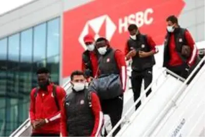 Sivasspor, Karabağ maçı için İstanbul'da Sivasspor, Karabağ maçı için İstanbul'da