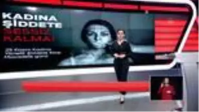 Spiker, 'morluk ve yara izi makyajı'yla haber sundu Spiker, 'morluk ve yara izi makyajı'yla haber sundu