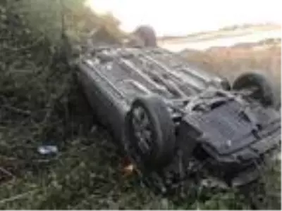 Son dakika haberi! Takla atan otomobil sürücüsü öldü Son dakika haberi! Takla atan otomobil sürücüsü öldü
