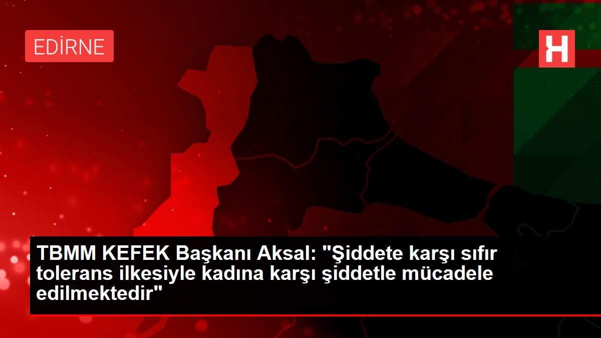 Kadın Erkek Fırsat Eşitliği Komisyonu Başkanı Aksal'dan şiddetle topyekun mücadeleyle çağrısı Açıklaması Kadın Erkek Fırsat Eşitliği Komisyonu Başkanı Aksal'dan şiddetle topyekun mücadeleyle çağrısı Açıklaması