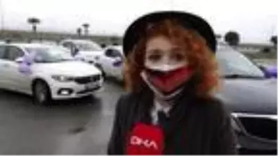 Trabzon'da şiddete karşı 'keşanlı kadınlar' direksiyonda Trabzon'da şiddete karşı 'keşanlı kadınlar' direksiyonda